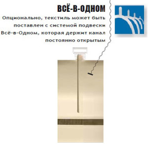Система Все-в-Одном - постоянно держит канал круглым, даже когда воздуха нет в системе